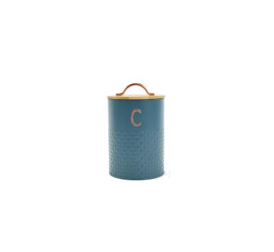 China Cover Europe Style Fashion Metal Canister for sale