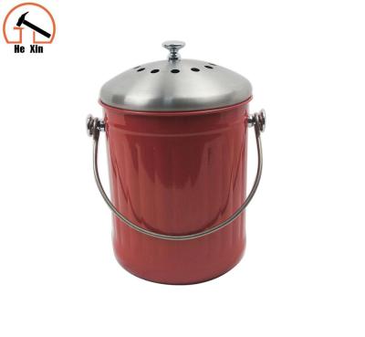 China High Quality Garden Galvanize Compost Bin Garden Bucket for sale