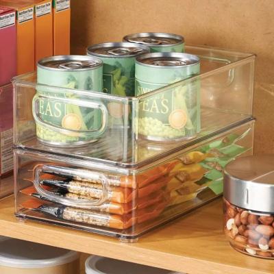 China JOYHOME Viable Wholesale Plastic Set Food Storage Boxes Container Stackable Refrigerator Organizer for sale