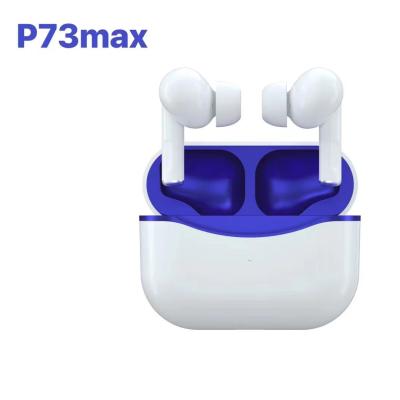 China manufacturer P73 MAX Wireless Earbuds, In-Ear BT 5.0 Earbuds Mini BT Earbuds with HD MIC, Wireless Earbuds In Ear with USB White for sale