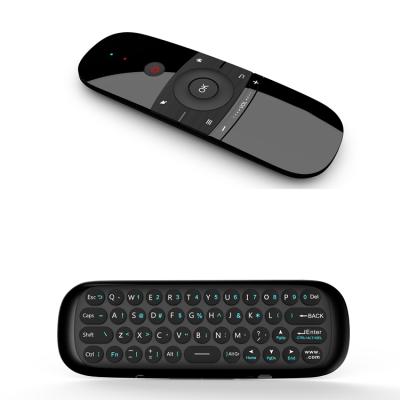 China Original USB Rechargeable Factory Sales W1 New Fly Mini Air Mouse Keyboard Mouse 2.4g Wireless Rechargeable Remote Control On Sale for sale