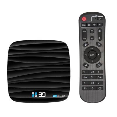 China 2020 hot sale set top box RK3318 Android 10.0 2GB+16GB 4k HD wifi H30 set top box network player tvbox H30 set top box Android for sale