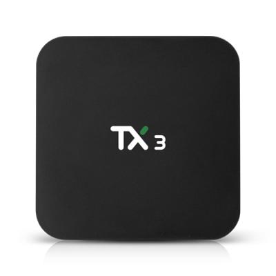 China Android TVBOX TX3 Air Digital Satellite Receiver TX3 Set Top Box (S905X3) Amlogic S905X3 2GB+16GB Android 9.0A for sale