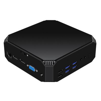 China 4GB/8GB/16GB High Quality Cheap Plastic DDR4 M.2 SSD HD Media Player Celeron 3867U Mini PC with Intel Core i3/i5/i7 windows10 for sale