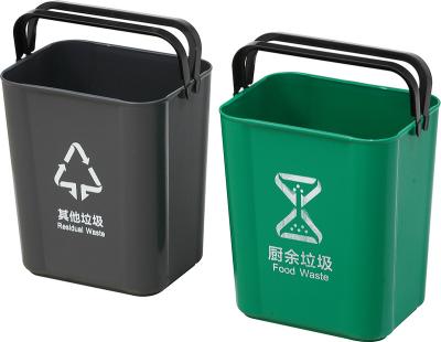 China Viable wal-mart sells as hot cakes waste car trash can cover hanging trash can with foot pedal for sale