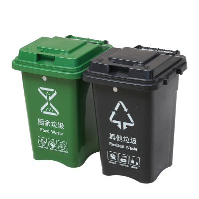 China Amazon Steel Trash Can Sustainable Small Trash Can Rubber Bins for sale