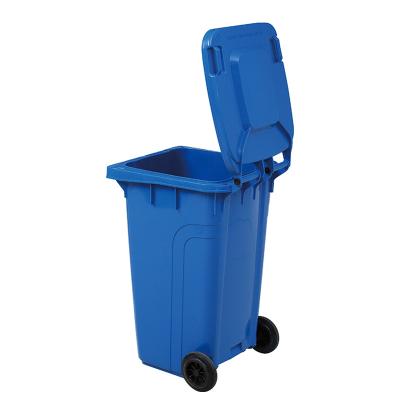 China China Products Manufacturers Sustainable Trash Cans With Cover Colored Single Trash Bin Human Trash Can for sale