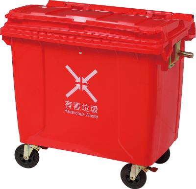 China Wholesale Canton Viable Small Waste Plastic Garbage Landfill Bin for sale