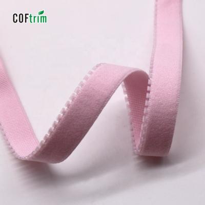 China Wholesale High Quality Viable 10mm Elastic Band Lingerie Lace Piping Elastic Band For Women Underwear Skirt Knitted Elastic Lace Trim for sale