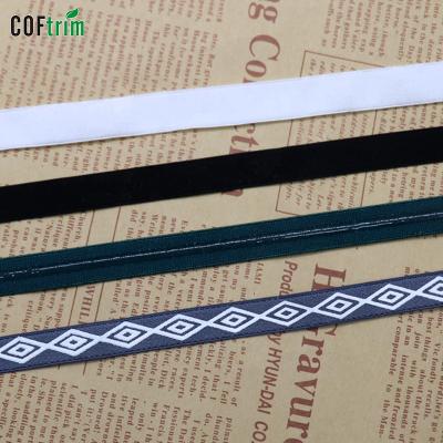 China Canton printing elastic factory woven bra strap non-slip strap with high quality silicone anti slip elastic band for sale