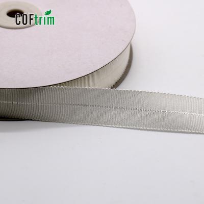 China Garment Use Good Quality Double Face Hat Ribbon Solid Color Rayon Petersham Grosgrain Ribbon Soft Hat Ribbon Fashion Rayon for sale