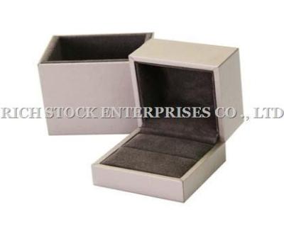 China Ring Box,Plastic boxes, Jewellery boxes,Leatherette paper box for sale