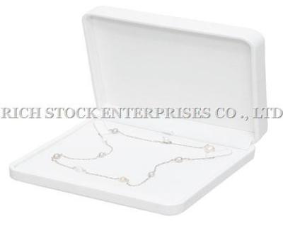 China White PU Leather boxes,Jewellery Box,Leatheroid Jewellery Boxes,Set Jewelry Box for sale