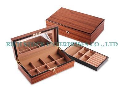 China wooden jewellry Boxes,Jewelry case,wood box for sale