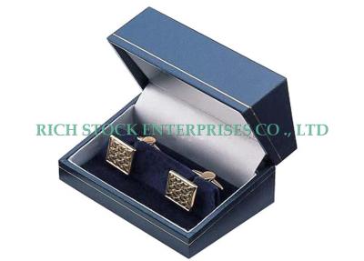 China Plastics cufflink box,plastics two ring box for sale