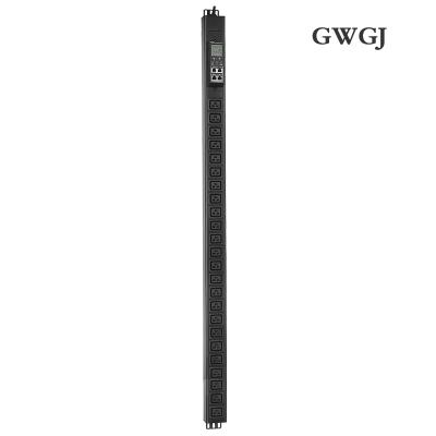 China Monitoring Switchde Rack PDU Power Socket C19 SNMP485 Bit C19 Interface Telnet Command Line 24 Current Voltage Power Cascade QIT50 for sale