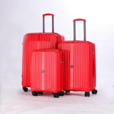 China 2021 New Zhejiang 8wheel Fashion PP Travel Bags Hot Selling Luggage for sale