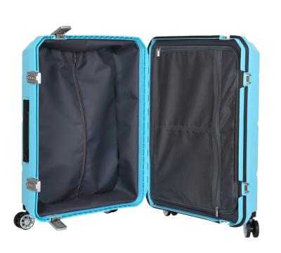 China PP Travel Luggage Sets Cabin Suit Hard Case And Zipper Luggage Maletas for sale