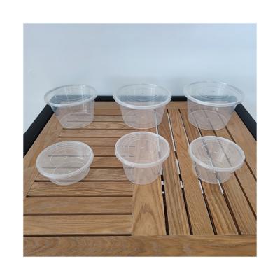 China CLASSIC Wholesale Disposable Plastic High Capacity Food Storage Container Take Out Packaging for sale