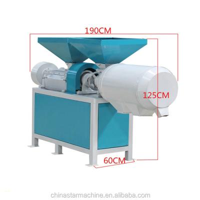 China High efficiency 5T per day maize grinding machine/maize peeling and grit machine price made in China for sale