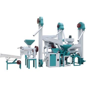 China Full automatic combined quiona peeler sheller machine for sale Peru red quiona grain milling machine line with color sorter quinoa matching line for sale