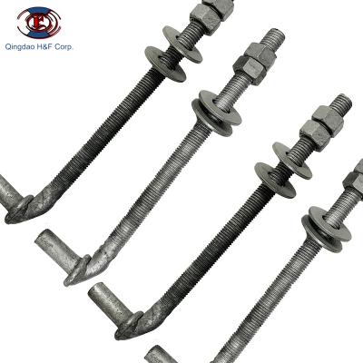 China High Quality Building Construction Construction Formwork Forming Material Heavy Duty L Type Anchor Bolt Stud Bolt for sale