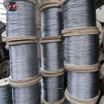 China High Tensile Construction 6X19 IWRC 316 Stainless Steel Wire Rope for sale