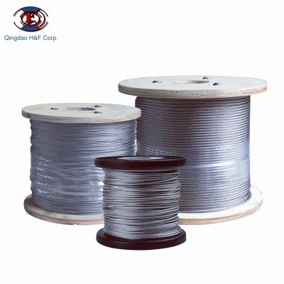 China High Carbon Construction Cable Steel Wire Rope For Aircraft for sale