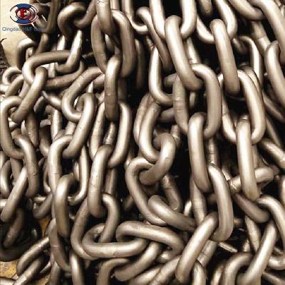 China Heavy industry medium standard long link astm80 nacm90 stainless steel chain for sale