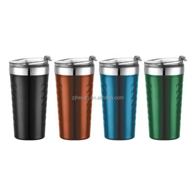 China Sustainable Korean Single Version Car Double-Layer Stainless Steel Thermal Insulated Coffee Mug for sale