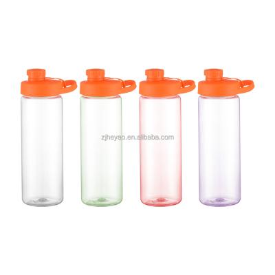 China Latest Price Promotion 750ml Sustainable Eco Friendly Sport Tritan Plastic Water Bottles With Custom Logo for sale