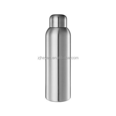 China Sustainable Wholesale High Value Single Layer 304 Stainless Steel Outdoor Sports Water Bottle for sale