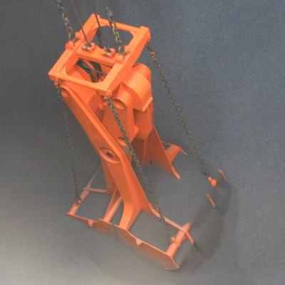 China Trusses Crane Easy To Use Quality Basics Guarantee 4 Load Ropes Bulk Steel Scissors Grab Lifting Sling for sale