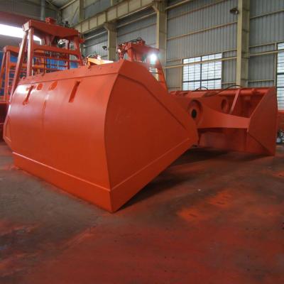 China High Quality 16-63 Tons 4 Rope Trusses Bulk Scissor Grab Mechanical Bucket Crane Grapple To Customize for sale