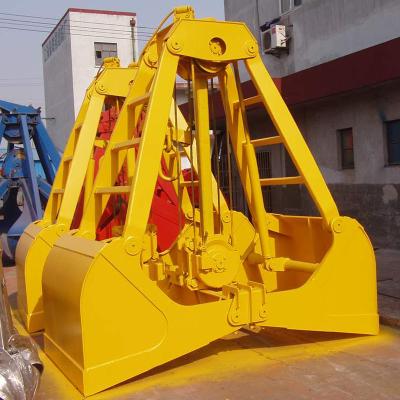 China Farms Top Supplier Custom Sands, Coal, Bulk Mineral Fertilizer Powder Clamshell Mechanical Grab for sale