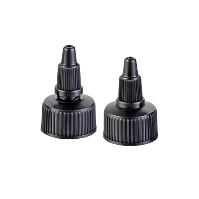 China 20mm 24mm 28mm Non Refillable Twist Open / Close Plastic Twist Cap for sale