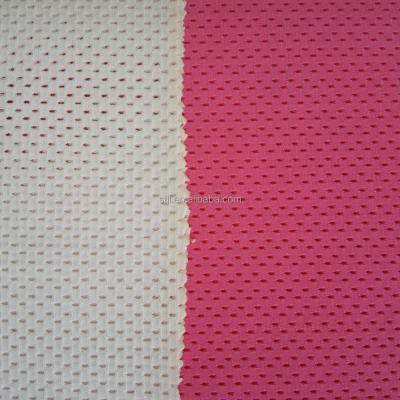 China Wholesale Stretch Sports Wear Material Nylon Spandex Dry Fit Bird Eye Mesh Fabric for sale