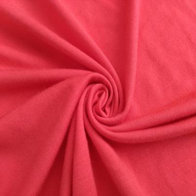 China Soft stretch gloves knitting fabric cotton modal spandex tank top single fabric 180gsm stocklot on sale for underwear lingerie for sale