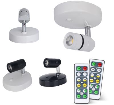 China Modern Leuchte Modern Style Wall Mounted Led Projector With Remote Control Set Of 3 Warranty 2 Years for sale