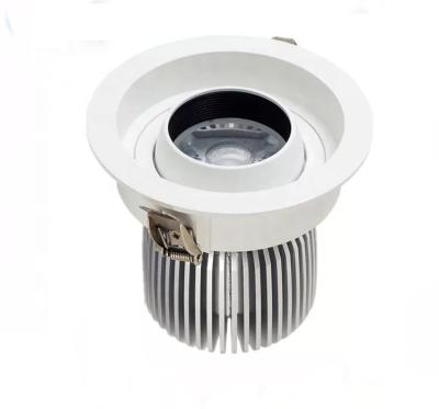 China Ressessed in CE Rohs certificate 30W led spotlight sand white cover led downlight ceiling lamp for sale