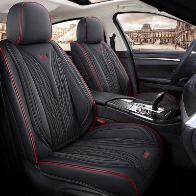 China Easy to instore wholesale universal car leather seat covers set for Hyundai car accessories for sale