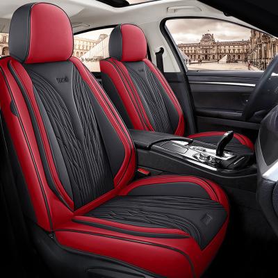 China Easy To Instore Wholesale Universal Car Leather Seat Covers Set For Hyundai Car AccessorieUniversal Seat Covers For Chairs Luxury Cars For Hyund for sale