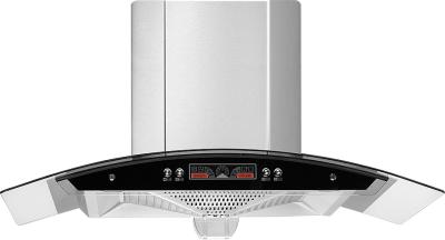 China Ductless 900mm Chimney Range Hood / Stainless Steel Cooker Hood Vent for sale