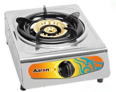 China Table Top Small One Burner Gas Stove , 409 Level Steel Body 1 Burner Gas Stove for sale