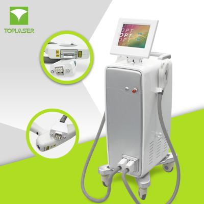 China Aesthetic Hair Removal OPT Epilator Hair Removal Skin Rejuvenation Tattoo Removal Machine for sale