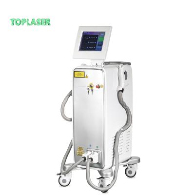 China Acne Treatment Toplaser Quickly Cure Single System With ND Yag Laser And IPL Treatment for sale