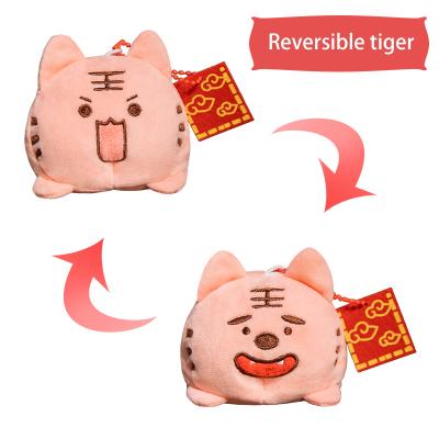 China Children's Toy Gift Hot Selling Tiger Plush Plush Toy Baby's Upside Down Comfort Toys for sale