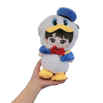 China Custom korean idol plush doll kpop plush doll star pretty position gift high quality cute custom small plush doll for sale