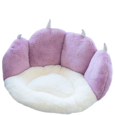 China New this year best-selling carpet anti-static plush cat floor or lazy sofa for sale