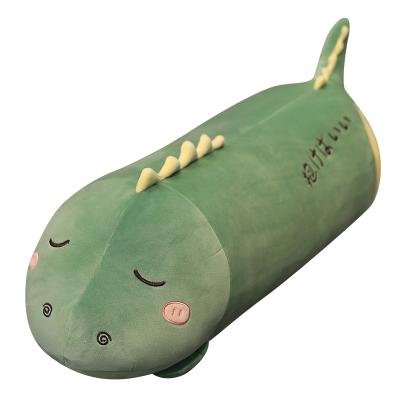 China Cylindrical Cute Plush Toy Cylindrical Cartoon Pillow Animal Sleeping Pillow Tile for sale